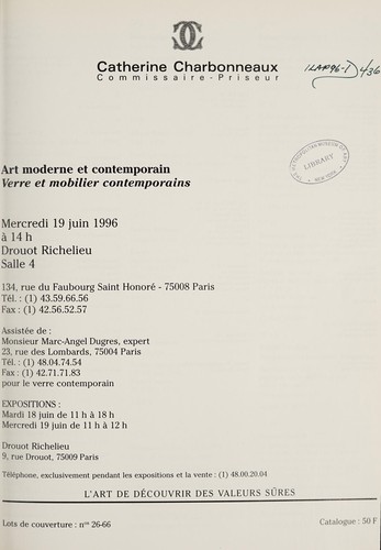Art moderne et contemporain