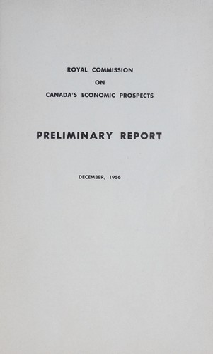 Preliminary report