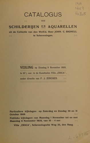 Schilderijen en aquarellen