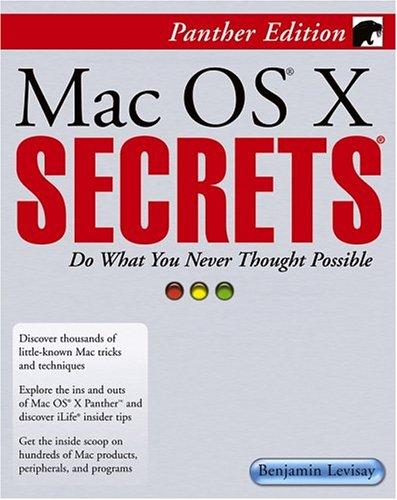 Mac OS X secrets