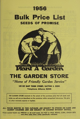 1956 garden annual