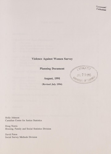 Violence against women survey
