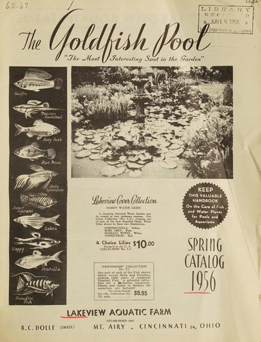Spring catalog 1956