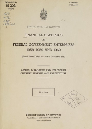 FEDERAL GOVERNMENT ENTERPRISE FINANCE
