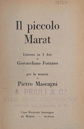 Il piccolo Marat
