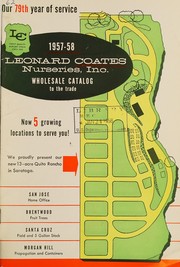 1957-1958 wholesale catalog to the trade