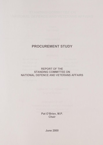 Procurement study