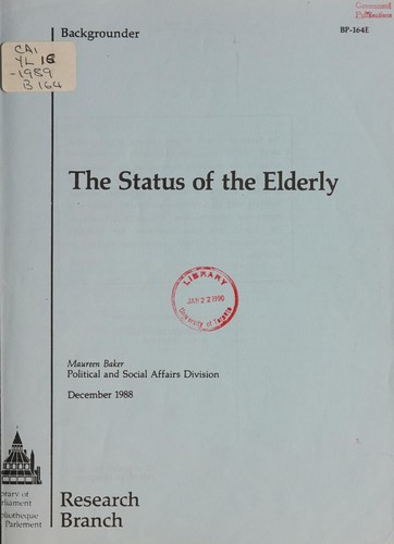 The status of the elderly