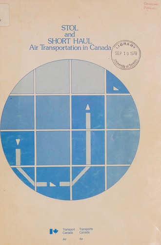 STOL and short haul air transportation in Canada