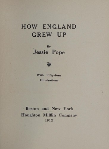 How England grew up