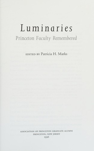 Luminaries