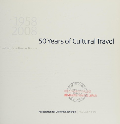 50 Years of Cultural Travel