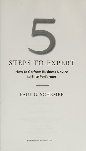 5 Steps to Expert