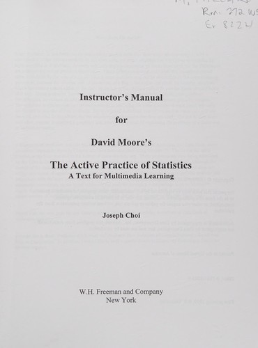 Active Practice of Statistics