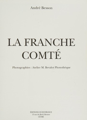 Aimer La Franche-Comté : Photographies