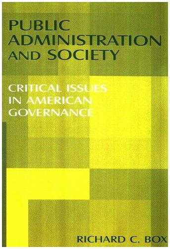 Public administration and society