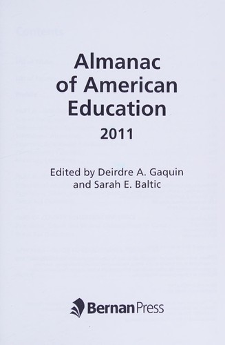 Almanac of American Education