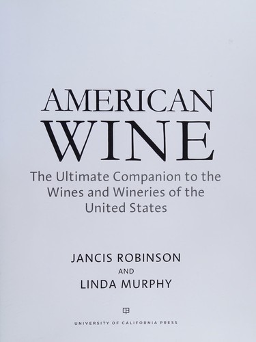 American wine