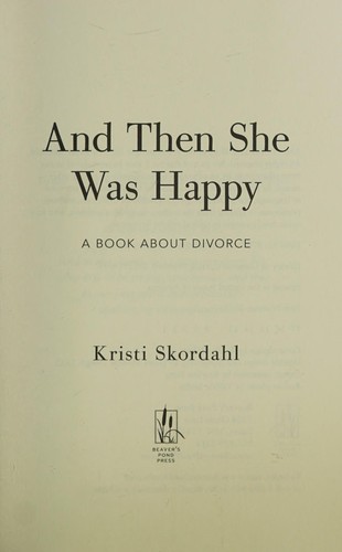 And Then She Was Happy