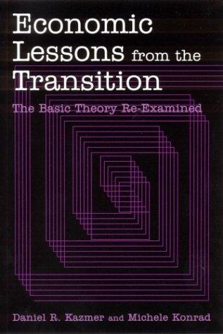 Economic lessons from the transition