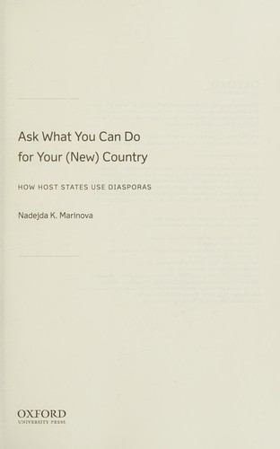 Ask What You Can Do for Your  Country