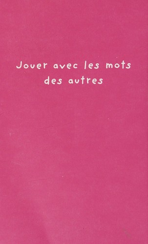 Au fil des mots