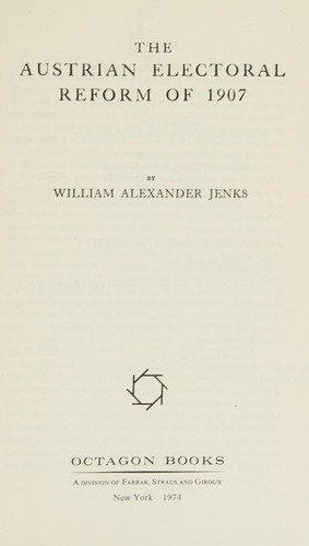 The Austrian electoral reform of 1907