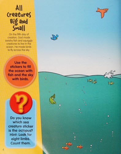 Beginner's Bible Wild about Creation Sticker and Activity Book