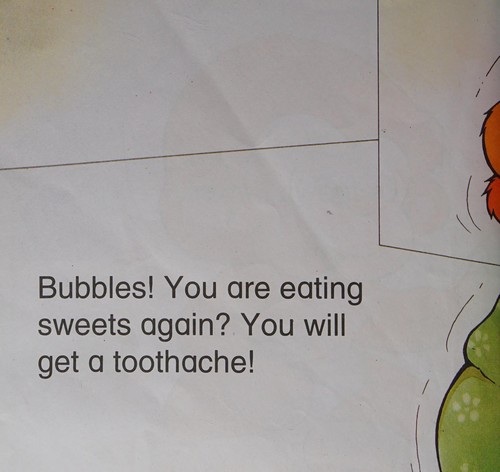 Bubbles Has a Toothache