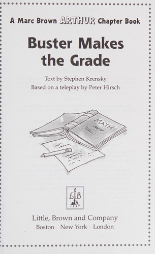 Buster Makes the Grade