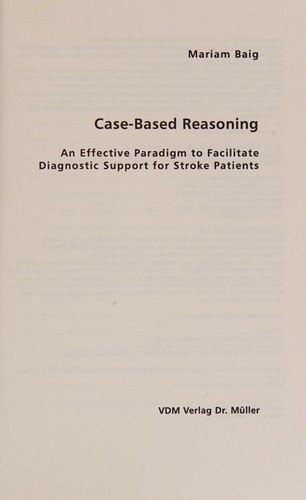 Case-Based Reasoning