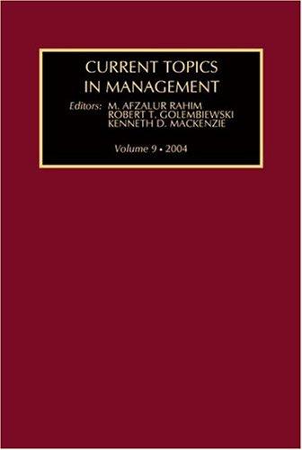 Current Topics in Management