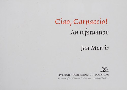 Ciao, Carpaccio!