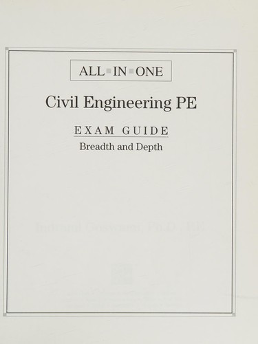 Civil engineering PE exam guide