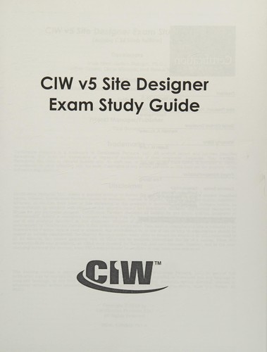 CIW v5 Site Designer | Exam Study Guide