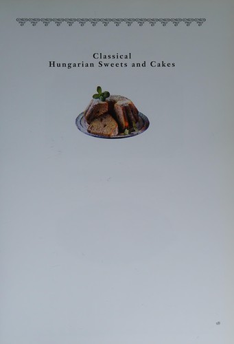 Classical Hungarian Sweets and Cakes