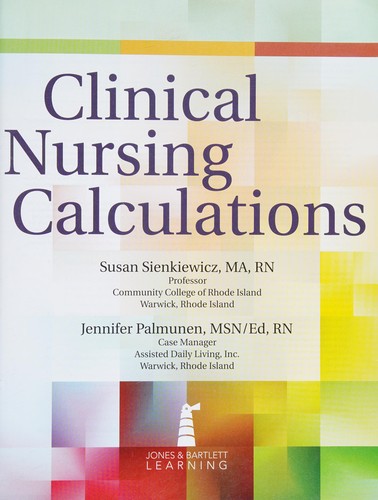 Clinical Nursing Calculations