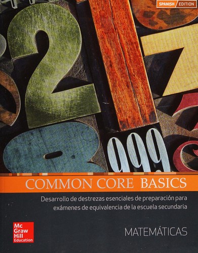 Common Core Basics Spanish Core Subject Module Mathematics Student Edition