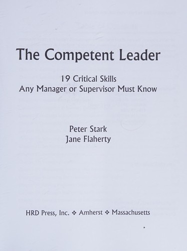 The competent leader