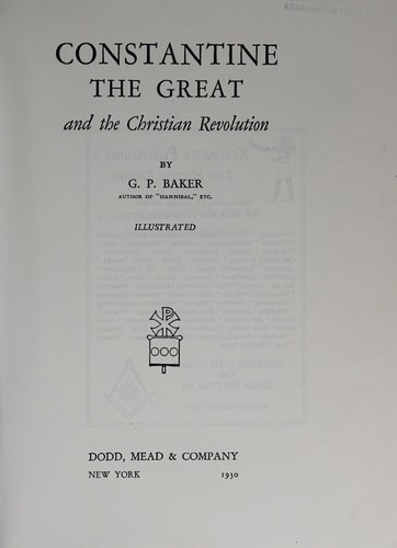 Constantine the Great and the Christian