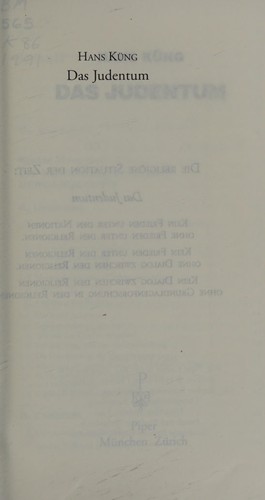 Das Judentum