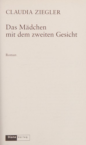 Das Mädchen mit dem zweiten Gesicht