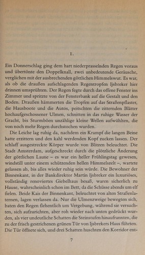 Der Feind aus alten Tagen (Die Amsterdam-Polizisten) (German Edition)