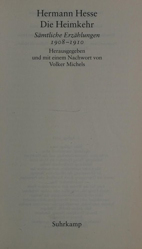 Die Heimkehr