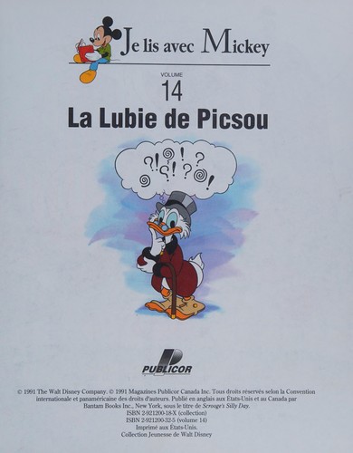 Disney La lubie de Picsou