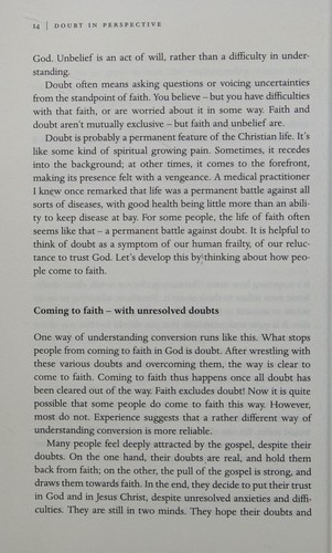 Doubt in perspective