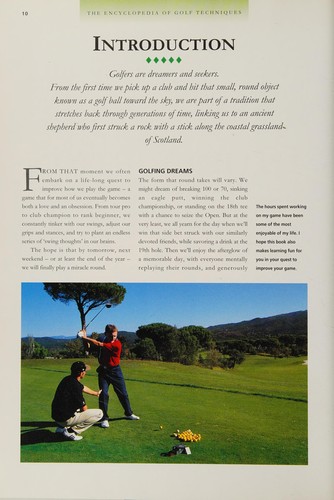 The Encyclopedia of Golf Techniquess