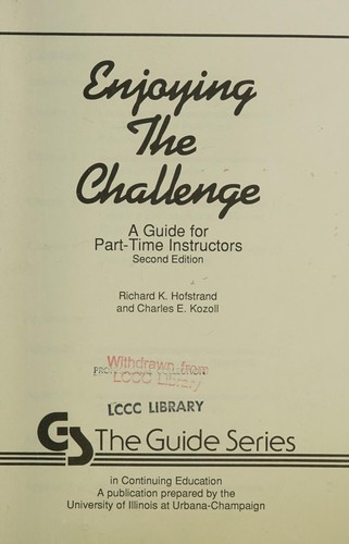 Enjoying the Challenge