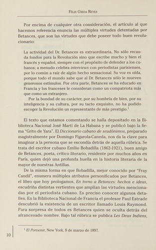 En torno a Betances