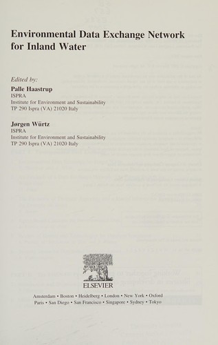 Environmental data exchange network for inland water
